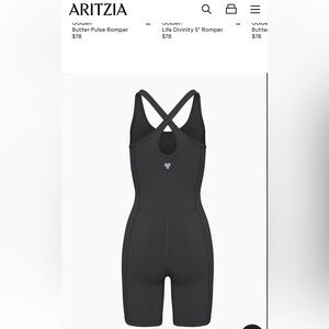 TnAction | TnaLIFE ‘Surge’ Romper **TAUPE**